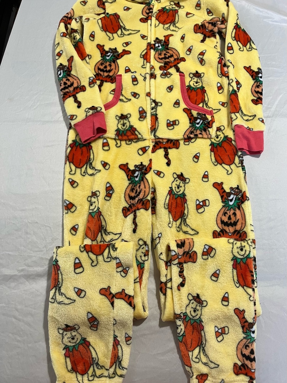Disney Winnie the Pooh Plush Sleepwear Onesie Womens Size XS 0-2